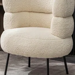 DOE BUCK Off White Wooden Lounge Chair-picture-12
