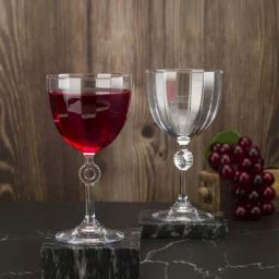 Pasabahce Transparent Amore Red Wine Stem Glasses (0.27 L) - Set of 2-34