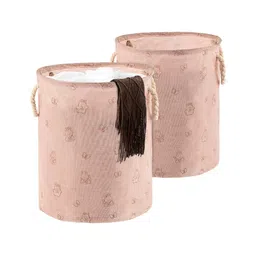 Aura Pink Set of 2 Regular Multi-Utility Organisers-14
