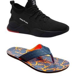 ORVAX Men Mesh Running Non-Marking Shoes-picture-4