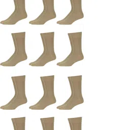 MUKHAKSH Unisex Beige Socks-image-84