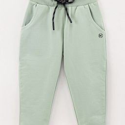 Sundae Kids Cotton Capri Length Leggings Solid Color - Pista Green-picture-11