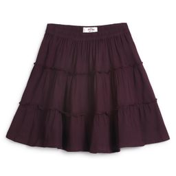 Chuppan Chupai Solid Tiered Skirt - Purple-image-72