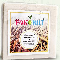 Pokonut Natural & Herbal Sandalwood Beauty Bathing Bar - 100 g-image-73