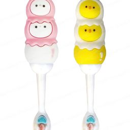 FunBlast Cute Animal Design Toothbrush for Kids (Pack of 2 - Random Color)-image-7