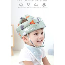 Adore Baby Safety Heavy Cushioned Head Gear/ Helmet with Adjustable Strap & Velcro-21