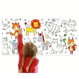 Ji and Ja Drawing Paper Roll for Kids, 30 x 300 cm Large Coloring Poster for Toddlers, Art Paper, Kids Coloring Drawing Paper Roll Best Birthday Gift-19