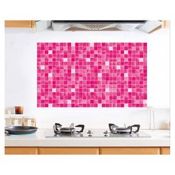 JAAMSO ROYALS Pink Tiles Wallpaper -Peel & Stick Wallpaper (60 cmx 500 cm)-image-7