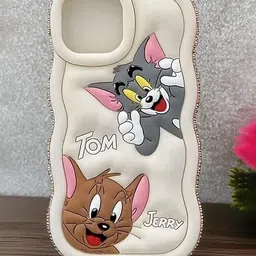 CASE CREATION Cartoon Characters Printed iPhone 14 Pro Max Back Case Mobile Accessories-21