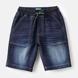 United Colors of Benetton Boy Mid-Rise Washed Shorts-image-69