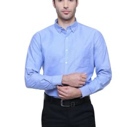 Southbay Light Blue Regular Fit Shirt-image-92