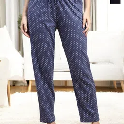 Kryptic Pack Of 2 Printed Pure Cotton Relaxed Fit Lounge Pants-picture-25