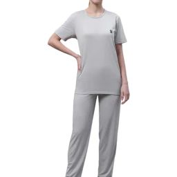 Vimal Jonney Light Grey T-Shirt With Trackpants-image-33