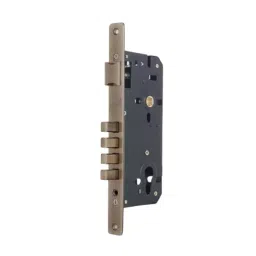 AceLine Mortise Lock Body Viper 85x50 mm Steel & Brass EBM Finish-image-65