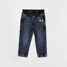 Juniors by Lifestyle Blue Cotton Printed Jeans-image-50