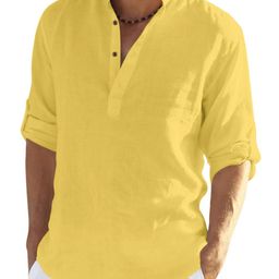 Fifth U Yellow Blended Kurtas-13