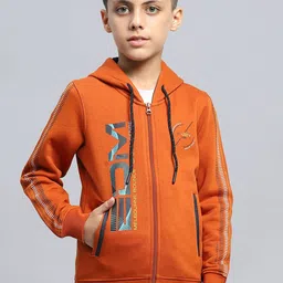 Monte Carlo Boys Printed Hooded Cotton Sweatshirt-picture-58