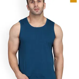 SLOWLORIS Pack Of 2 Printed Bio-Wash Innerwear Gym Vests-picture-12