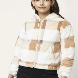 People by Pantaloons Beige Printed Jacket-image-34