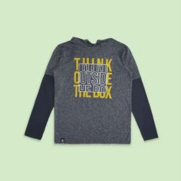 Pantaloons Junior Navy Cotton Printed Full Sleeves T-Shirt-picture-11