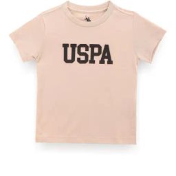 U.S. Polo Assn. Boys Beige Printed T-Shirt-image-56
