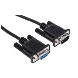 RS PRO Male 9 Pin D-sub to Female 9 Pin D-sub Serial Cable 500 mm PVC, 2369118-image-67