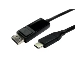 RS PRO Male DisplayPort to Male USB C Cable 1 m, 2299979-17