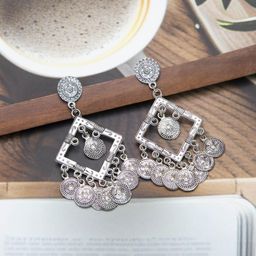Creative Frogs Silver Alloy Earrings-image-95