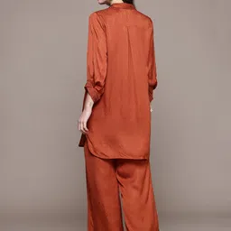 Ritu Kumar Self Design Tunic & Palazzos image 5