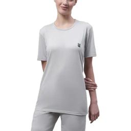Vimal Jonney Light Grey T-Shirt With Shorts-image-52