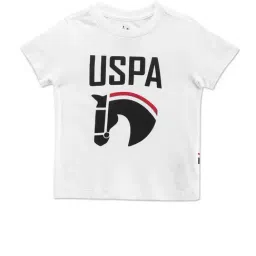 U.S. Polo Assn. Boys White Cotton Printed T-Shirt-picture-12