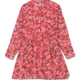 Tommy Hilfiger Kids Empire Pink Printed Full Sleeves Dress-picture-17