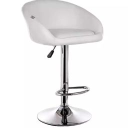 Ib basics Tony Leatherette Bar Stool/Bar Chair White-37