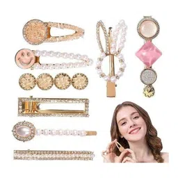 Blubby Women Pack Of 8 Hair Accessory-55