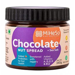 Miheso Peanut Spread Chocolate Sea Salt - 340 gm-26