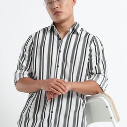 THE BEETEL HOUSE Men Striped Casual Regular Fit Shirt-picture-17