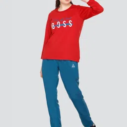 ELPIDA Printed T-shirt & Trousers Set-image-21