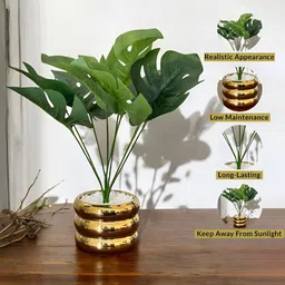 Art Street Green 1 Pieces Palm Artificial Plant With Pot-image-24