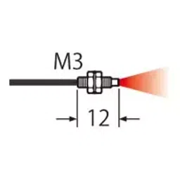 Panasonic Reflective Type Super Quality Fiber R2 mm, FD-30-38