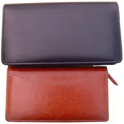 Sukesh Craft Multiple Chequebook & Passport Holder Brown Pack of 2-picture-14