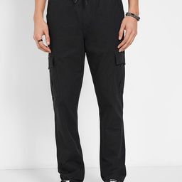 People Men Pure Cotton Cargo Track Pants-image-24