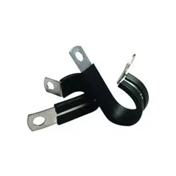 ESSENTRA COMPONENTS Cable Clips SCREW MOUNT CABLE CLAMP, BLK, STEEL/TPE, SPN-11 (Pack of 2)-image-50