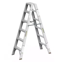 YOUNGMAN 10 Step Aluminum Double Side Ladder 2210 mm Maximum Standing Height, 8228-15