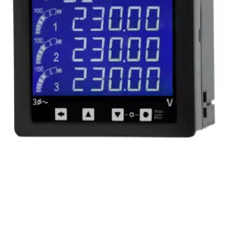Secure V310 Ac Voltmeter Accuracy : 0.5 Three Phase LCD Energy Meter image 2