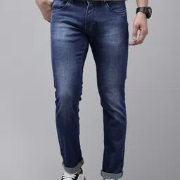 SPYKAR Men Skinny Slim Fit Low-Rise Light Fade Stretchable Jeans-picture-25