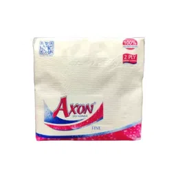 Axon 2 Ply Fine Tissue Paper Napkins 29x29 cm, 300 Pcs (100 Pcs x 3 Pkt)-48