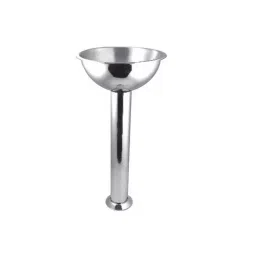Jayna Pelican 425x370 mm Matt Finish Stainless Steel Wash Basin with Pedestal Stand, RBPS 01 RR-image-71