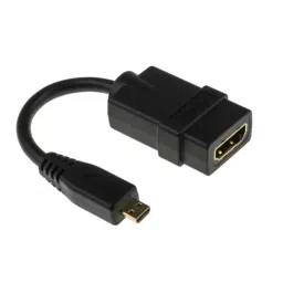 RS PRO Male Mini DisplayPort to Female DisplayPort Cable 4K 150 mm, 2369125-23