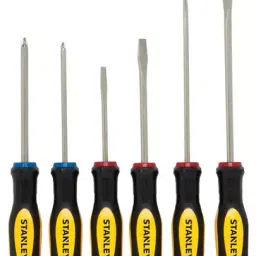 STANLEY Cushion Grip Screw Driver Set, 2-65-242 (Pack of 6)-38