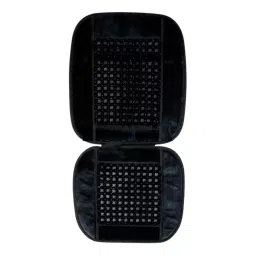 Auto Pearl Polyester, Cotton Front Vehicle Seating Pad Black for Skoda Rapid-image-22